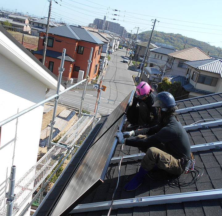 太陽光ソーラーパネルと蓄電池の設置 激安販売 姫路
